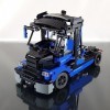 SRYC Jouet de camion technique - Modèle de construction - 808 pièces - MOC-61058 - Bleu - Jouet de camion - Kit créatif - Cad