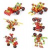 NOOLY 288 Pièces Jouet De Puzzle De Construction Créatif pour Garçons Et Filles De 3 Ans Et Plus NLSJM-01