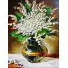 Puzzle en Bois Lily of the valley,1500 3D Puzzle Coloré Jeu DIntelligence De lart De La Décoration Moderne Jeu Cadeau Uniqu