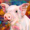 Puzzle Bois Adulte pig,1500 Matériaux Recyclés de Haute Qualité et Impression de Haute Définition Puzzle 3D Décor À La Maison