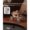 ROBOTIME Puzzle 3D en Bois, Boîte à Musique, Maquette Adulte a Construire, Modelisme Kit Construction Mécanique, Cadeaux pour