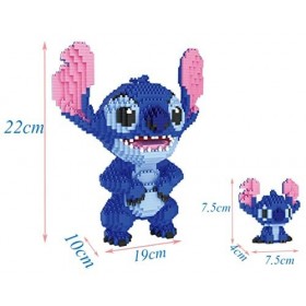 Animés Nano Blocs Puzzle Mini Bricolage bâtiment 3D Puzzle Jouets pour garçons et Filles Cadeaux danniversaire Cadeau de déc