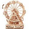 Wood Trick Ferris Wheel Toy Mechanical Model, Observation Wheel - 3D Wooden Puzzle, Eco Wooden Toys, Assembly Model, Brain Te