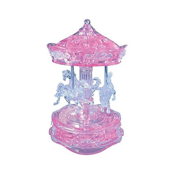 Original 3D Crystal Puzzle - Deluxe Carousel