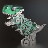 Explorers Puzzle 3D en métal, 160 pièces, puzzle dinosaure 3D, kit de modélisation pour adultes et adolescents, créatif, vert
