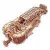 Wood Trick Lyra da Vinci Puzzle en Bois 3D à Construire pour Adultes et Enfants - Kit de Hurdy-Gurdy Instrument de Musique 