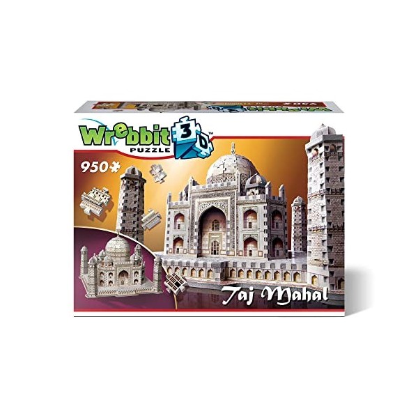 Wrebbit3D , Taj Mahal 950pc , 3D Puzzle , Ages 8+