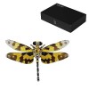 EASYTAB Puzzle 3D en métal libellule modèle libellule, insecte mécanique steampunk, puzzle 3D en métal adulte, unique, 200 pi