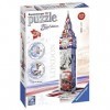 Ravensburger - 12582 - Puzzle 3D - Big Ben Flag - 216 Pièces