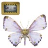 EASYTAB Puzzle 3D papillon en métal, modèle Morpho, steampunk insecte mécanique, puzzle 3D en métal adulte, unique, 150 pièce