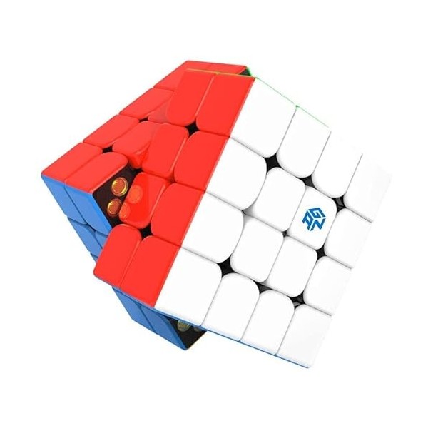 Gan 460 M - Puzzle cube sans autocollant - 4 x 4 vitesses - Magnétique - 4 x 4 x 4