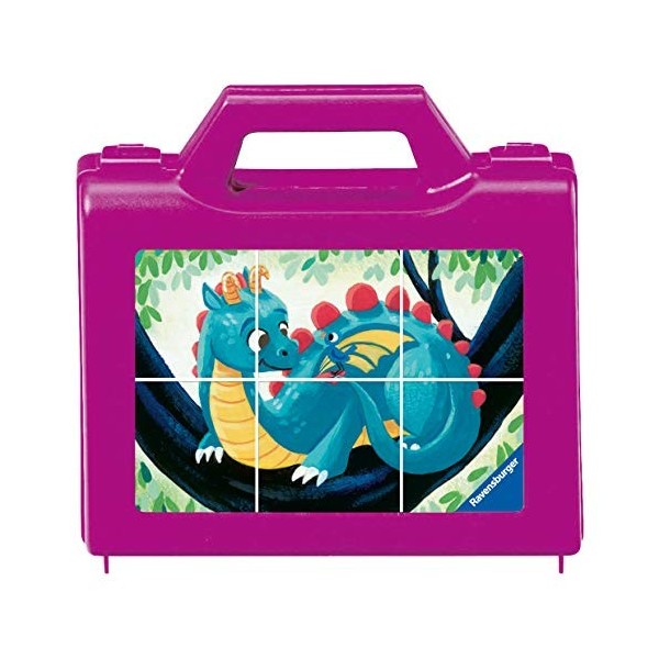 Ravensburger - 07463 - Puzzle Enfant Cubes - Mon chantier - 6 cubes