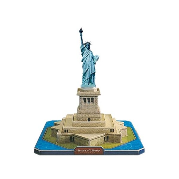 Blancho [Statue de la Liberté] Bâtiment drôle Modèle Puzzle 3D Puzzle Enfants