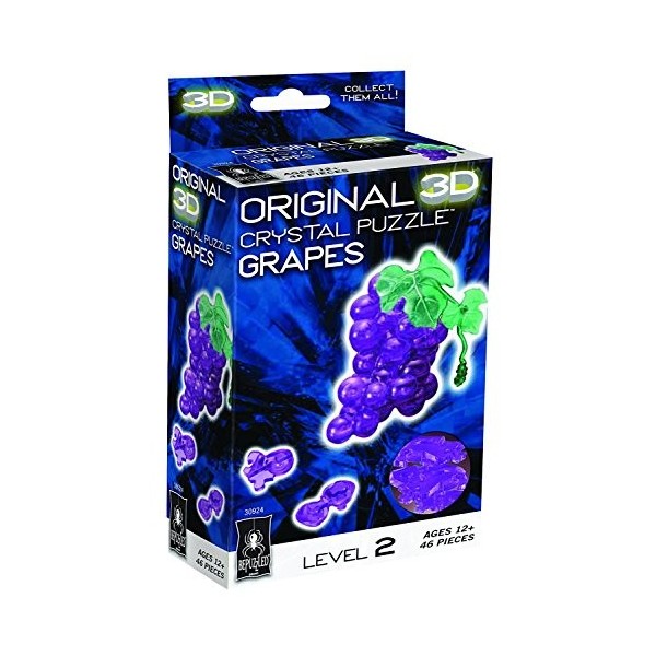 Original 3D Crystal Puzzle - Grapes by Bepuzzled