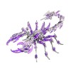 Puzzle 3D en métal - Scorpion King - Kit de modélisation mécanique - Pour adultes - Miniatures dinsectes sophistiqués - Joue
