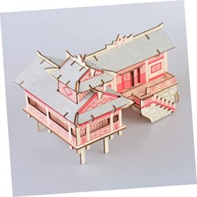 Totority 3 Pièces Jouet Puzzles Tridimensionnel 3D en Bois Scie Sauteuse