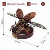 ROKR 3D Metal Puzzles Rhinocéros Coccinelle Modèles réduits de Moteurs en Plastique pour Adultes à Construire Mécanique Age C