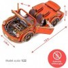 Wooden.City Vintage Cars Sport Car Limited Edition - Kits De Maquettes en Bois 3D pour Adultes pour Construire des Voitures -