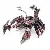 Microworld D003 Puzzle 3D en métal Motif scorpion Rouge
