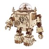 Think Gizmos Kit Puzzle 3D à Construire Robot Musical TG714 - Maquette en Bois Puzzle Adulte et Enfant à Faire Soi-Même avec 