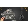 Metal Earth Puzzle 3D Tour Barad-Dur - Puzzle en métal - Le Seigneur des Anneaux - Maquettes à construire pour adultes, nivea