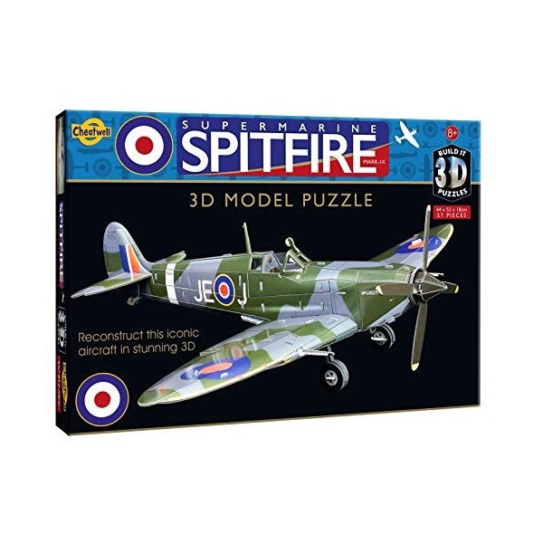 Cheatwell Games 02484 BYO 3D Puzzle Spitfire