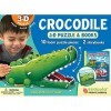 Crocodile: Wildlife 3D Puzzle and Books