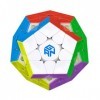 OJIN Ganspuzzle GAN Megaminx M 3x3 Dodécaèdre Megaminx JingLing Vitesse Cube Puzzle Cube 3x3 Magique avec Un Sac Cube sans A