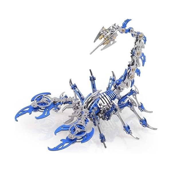 Kits de Puzzles 3D Metal Scorpion pour Adultes Adolescents Modèles dassemblage mécanique Construire idéal pour Les Cadeaux e