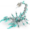 Kits de Puzzles 3D Metal Scorpion pour Adultes Adolescents Modèles dassemblage mécanique Construire idéal pour Les Cadeaux e