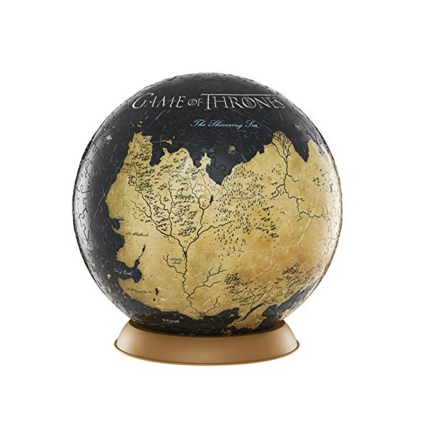 GAME OF THRONES - Puzzle 3D Globe Unknown world 540 PIÈCES