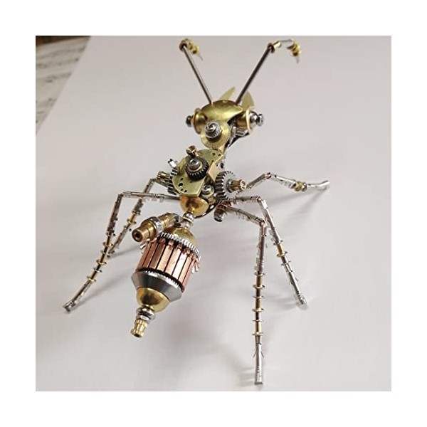 SUNDAYA Puzzle 3D en Metal Fourmis, Kit de Maquette de Puzzle en Métal 3D Insectes, 190+pièces Modèle Cadeaux pour Adultes et