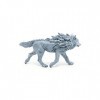 Papo -36033 -Loup des Glaces -Le Médiéval - Fantastique - Figurine à Collectionner -Figurine Peinte à la Main -pour Enfant - 