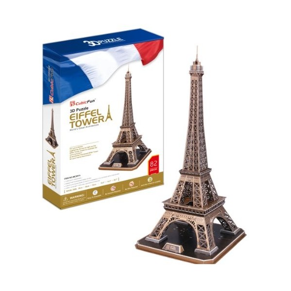 3D three-dimensional puzzle Eiffel Tower BIG size japan import 