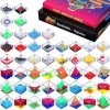 Lenwen Lot de 48 mini cubes puzzle 3D labyrinthe cubes puzzle cubes pour fête, jeux de défi, décompression pour adolescents e