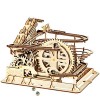 HIZQ 3D Puzzle, 3D DÉCoupÉ Construction MÉCanique en Bois Assemblage Kit De Construction Casse TÊTe Puzzle, pour Les Enfants 