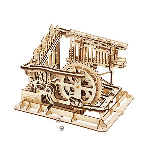 HIZQ 3D Puzzle, 3D DÉCoupÉ Construction MÉCanique en Bois Assemblage Kit De Construction Casse TÊTe Puzzle, pour Les Enfants 