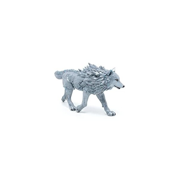 Papo -36033 -Loup des Glaces -Le Médiéval - Fantastique - Figurine à Collectionner -Figurine Peinte à la Main -pour Enfant - 