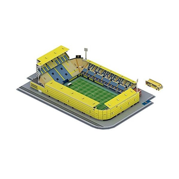 CMO Modèle de Puzzle de Sport 3D, modèle de Papier de Villarreal Stadium, Jouets et Cadeaux pour Enfants, 11 Pouces × 11 Pouc