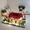 SDBRKYH Terrain de Football Modèle Décoration, Giuseppe Meazza San Siro Stadium 3D Puzzle Building Block Puzzle Collection Jo