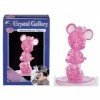 Disney CRYSTAL GALLERY PETIT FRIENDS Minnie Mouse 3D Puzzle Pink 