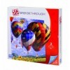 Megabloks - 50669EAG-4 - Jeu de Construction - Breakthrough Puzzle 3D - Montgolfières - Niveau 2