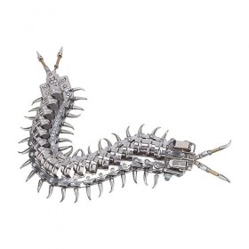 Fabroz Puzzle 3D en métal - Steampunk - Modèle animal - Modèle 3D mobile en métal - Kit de puzzle - Montage DIY - Jouet mécan