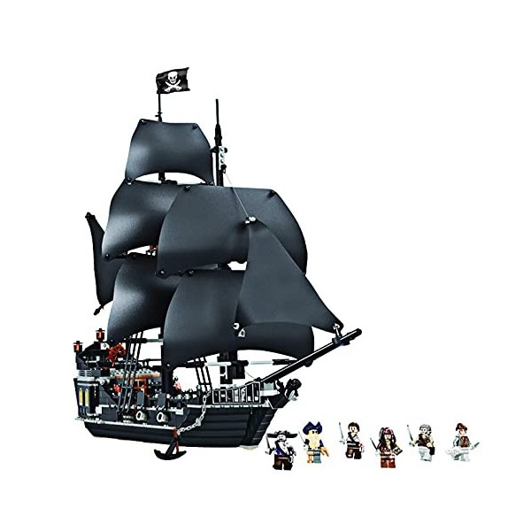 CXJC Puzzle 3D Pirates des Caraïbes Bateau et Voilier Black Pearl Model Kit Très Difficile Puzzle 3D Cadeau pour adultes et e