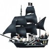 CXJC Puzzle 3D Pirates des Caraïbes Bateau et Voilier Black Pearl Model Kit Très Difficile Puzzle 3D Cadeau pour adultes et e