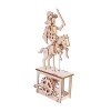 Abaodam 3 Pièces Casse-tête en Bois Puzzle 3D Casse-tête 3D scie sauteuse Ensemble de Jeu en Bois Puzzle dassemblage 3D Puzz