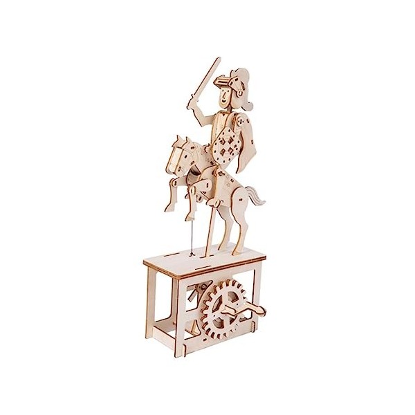 Abaodam 3 Pièces Casse-tête en Bois Puzzle 3D Casse-tête 3D scie sauteuse Ensemble de Jeu en Bois Puzzle dassemblage 3D Puzz
