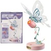 Puzzle animal 3D papillon modèle adulte kit de montage anti-stress métal insectes mécanique jouets pour la fête des mères cad