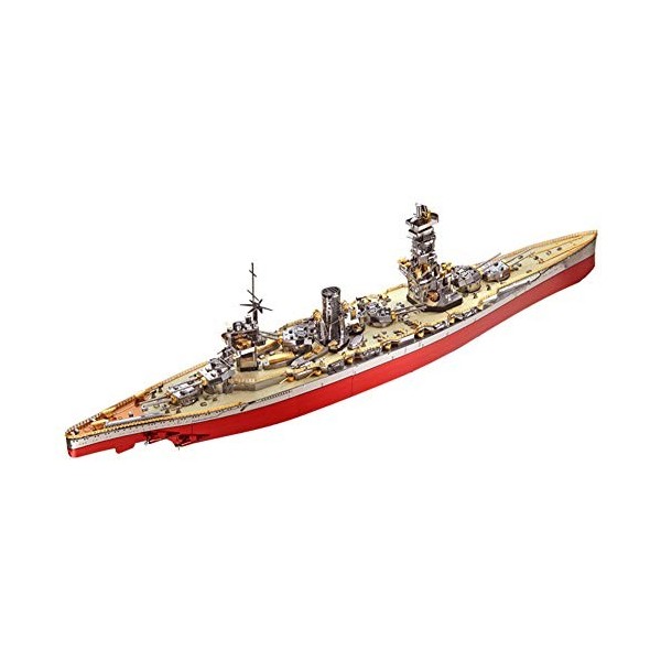 SY-Heat Maquettes De Bateaux, des Navires Assemblés Sculpture en Métal Jouet Puzzle 3D en Trois Dimensions Militaires De Puzz