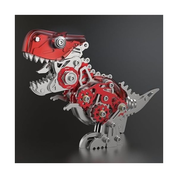 Kit de modèle de Puzzle en métal 3D pour adultes, bricolage dinosaure en métal découpé au Laser 3D, jouet de collection, cade